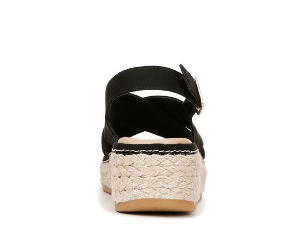 ドクター・ショール レディース サンダル シューズ Ember Espadrille Wedge Sandal Black