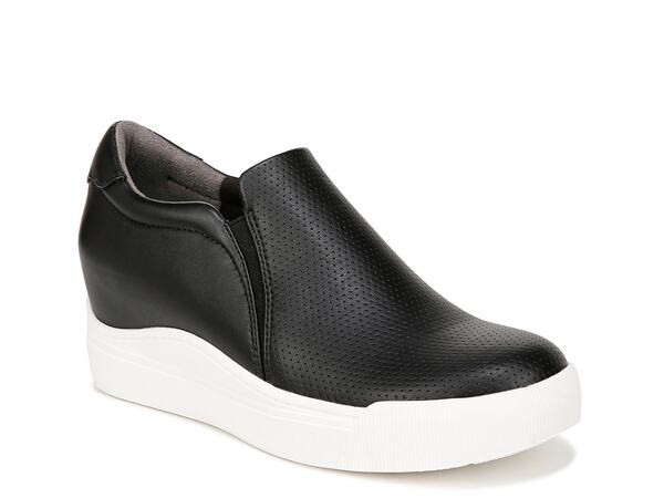 ドクター・ショール レディース スニーカー シューズ Time Off Wedge Sneaker Black Syntheticの通販は