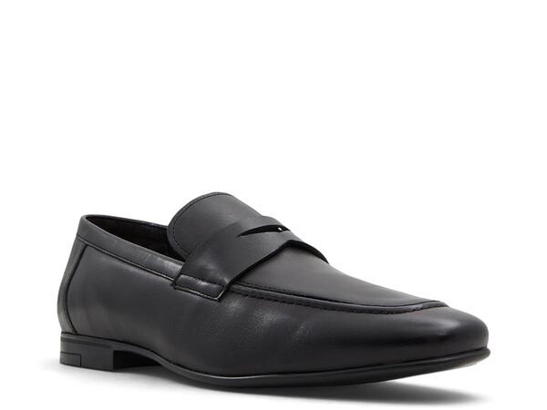 アルド メンズ スリッポン・ローファー シューズ Wakith Penny Loafer Blackの通販は