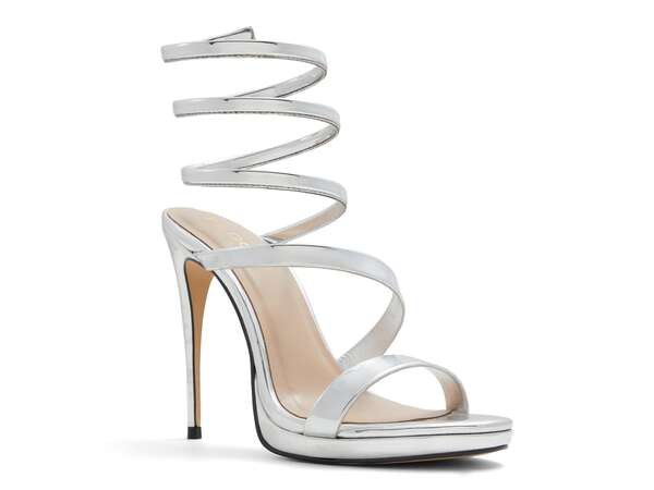 アルド レディース サンダル シューズ Katswirl Sandal Silver Metallic