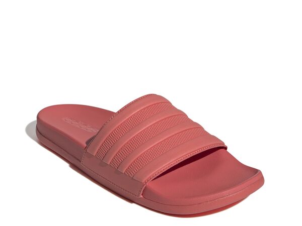 アディダス レディース サンダル シューズ Adilette Comfort Slide Sandal Redの通販は