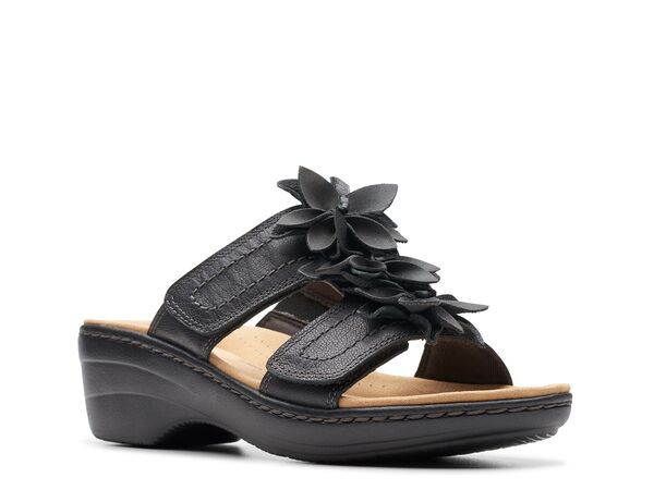 クラークス レディース サンダル シューズ Merliah Raelyn Wedge Sandal Blackの通販は 15,960円
