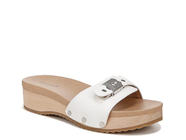 ドクター・ショール レディース サンダル シューズ Original Too Wedge Sandal White