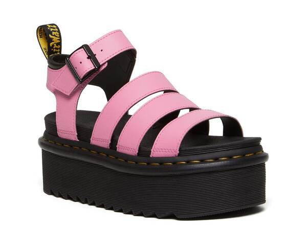 ドクターマーチン レディース サンダル シューズ Blaire Wedge Sandal - Women's Fondant Pink