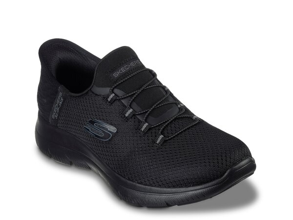 スケッチャーズ レディース スリッポン・ローファー シューズ Hands Free Slip-ins Summits Diamond Dream Slip-On Sneaker Blackの通販は