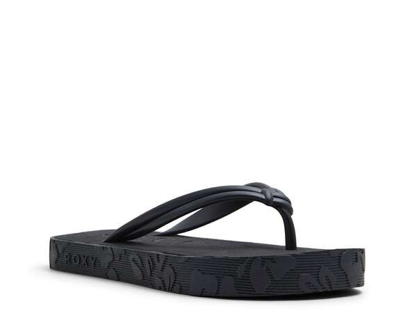 ロキシー レディース サンダル シューズ Glow Up Flip Flop Black