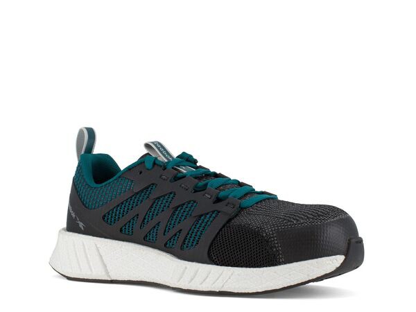 リーボック レディース スニーカー シューズ Fusion Flexweave Composite Toe Work Sneaker - Women's Dark Green