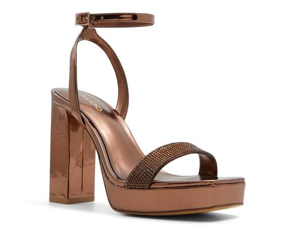 アルド レディース サンダル シューズ Diedra Platform Sandal Bronze