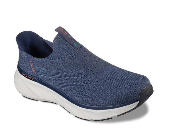 スケッチャーズ メンズ スニーカー シューズ Hands Free Slip-ins Relaxed Fit Edgeride Commissioner Sneaker - Men's Navyの通販は