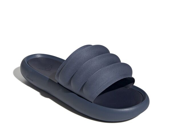 アディダス レディース サンダル シューズ Adilette Zplaash Slide Navy