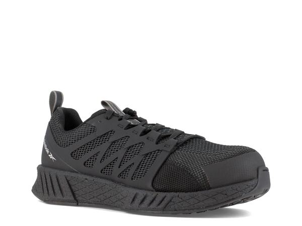 リーボック メンズ スニーカー シューズ Fusion Flexweave Composite Toe Work Sneaker - Men's Black