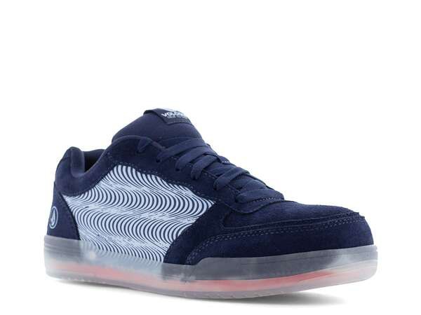 ボルコム メンズ スニーカー シューズ Hybrid Composite Toe Work Sneaker - Men's Navy