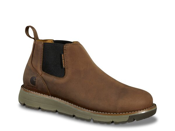 カーハート メンズ ブーツ・レインブーツ シューズ Millbrook Romeo Steel Toe Work Boot - Men's Dark Brown