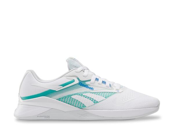 リーボック レディース スニーカー シューズ Nano X4 Training Shoe - Women's White/Aqua Green