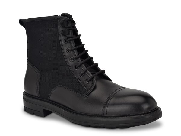 カルバンクライン メンズ ブーツ・レインブーツ シューズ Domly Boot Black