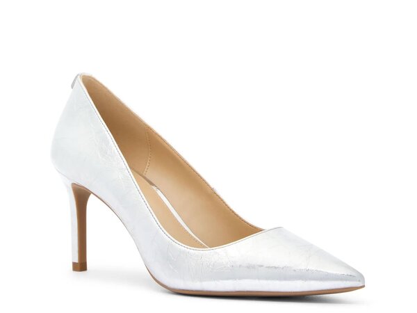 マイケルコース レディース パンプス シューズ Alina Flex Pump Silver Metallic
