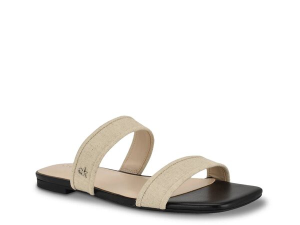 カルバンクライン レディース サンダル シューズ Felisa Sandal Natural Beige
