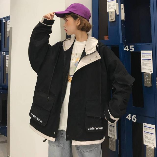 秋新作 アウター レディース マウンテンパーカー ウィンドブレーカー 大きいサイズ ぽっちゃり服 ぽっちゃり系 アウター の通販はau Pay マーケット Anemo