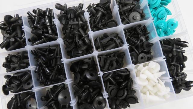 456個18種類 ケース付 プラスチック製リベット トリムクリップ バンパークリップ プッシュ型 自動車 バンパー フェンダー 内張の通販はau Pay マーケット Zero