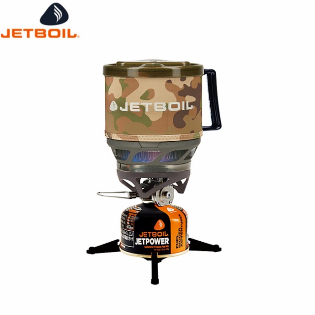 JETBOIL（ジェットボイル）MiniMo ミニモ（CAMO：カモ） 1824381 OD缶ガス式 ソロキャンプ ガスコンロ ガスバーナー 送料無料 正規品