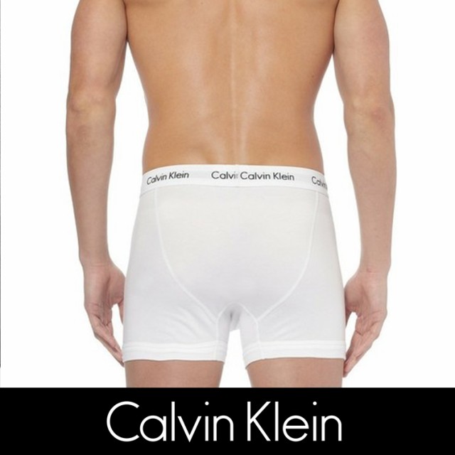 Calvin Klein（カルバンクライン）メンズ ボクサーパンツ 白 1枚（単品