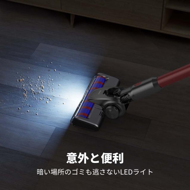 掃除機 コードレス サイクロン スティック コードレス ハンディ サイクロン掃除機 コードレス 超吸引力 28500Pa スティック サイクロン クリーナー 充電式  送料無料 新作 22.2V RS-024