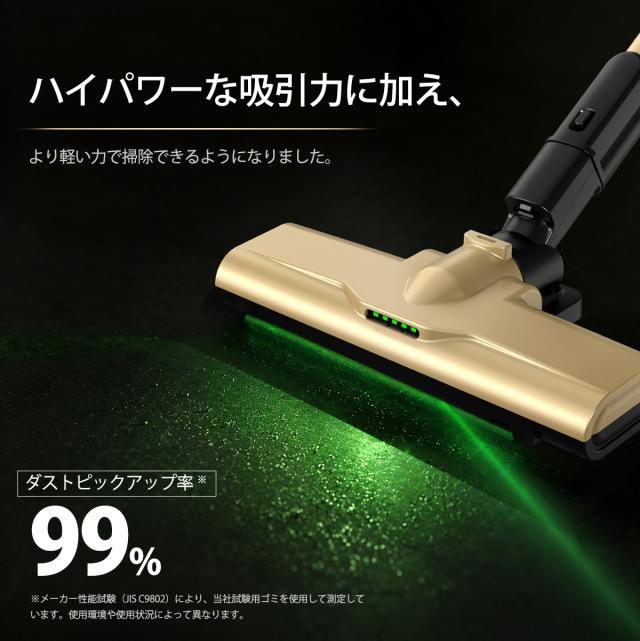 2026年7月新発売モデル☆28,500Pa】【2年保証】掃除機 コードレス 自動