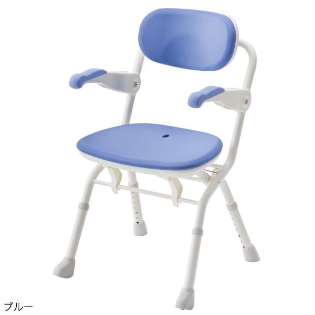 アロン化成 楽らく開閉シャワー ベンチSフィット ブルー 536091の通販は 16,011円