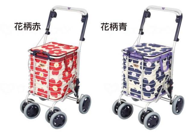 Uber ユーバ産業 ブレーキ付きアルミワイヤーカートA-0198H Uber