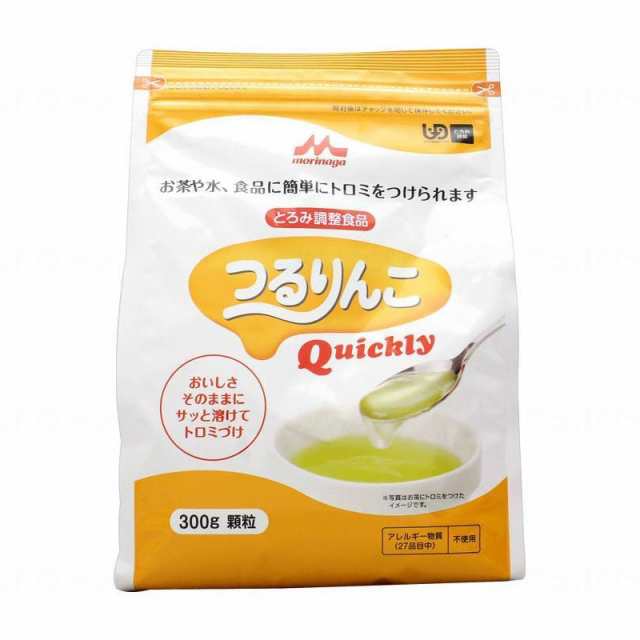 クリニコ 嚥下困難者用食品 つるりんこQuickly 300g×12袋 高齢者向け 646711