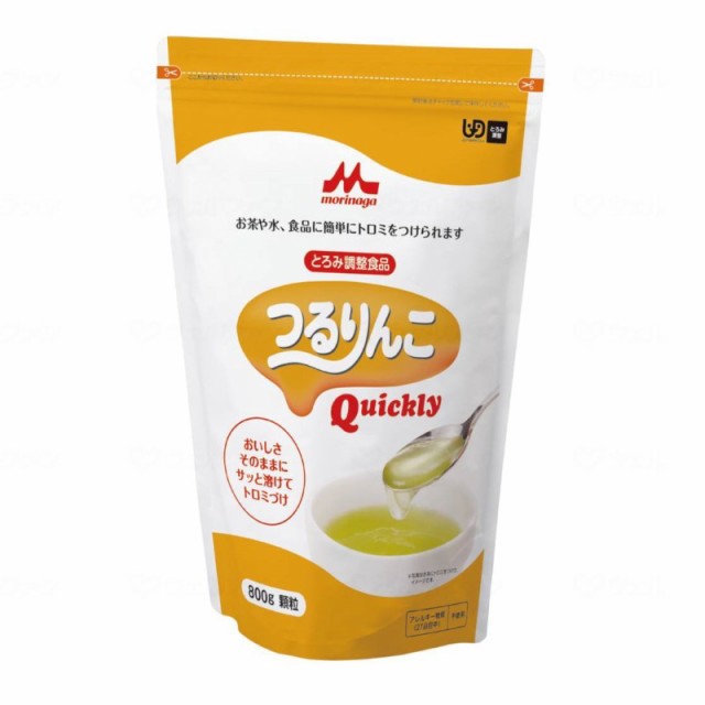 クリニコ 嚥下困難者用食品 つるりんこQuickly 800g×8袋 高齢者向け 636780