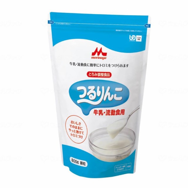 クリニコ 嚥下困難者用食品 つるりんこ牛乳・流動食用 800g×8袋 高齢者向け 639837