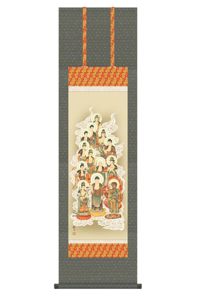 掛軸 日本画 節句画 工藤翔悠 大成武者 たいせいむしゃ 尺五 KZ3F2-083 (代引き不可) 掛け軸 大成武者 (工藤翔悠) 送料無料 掛軸