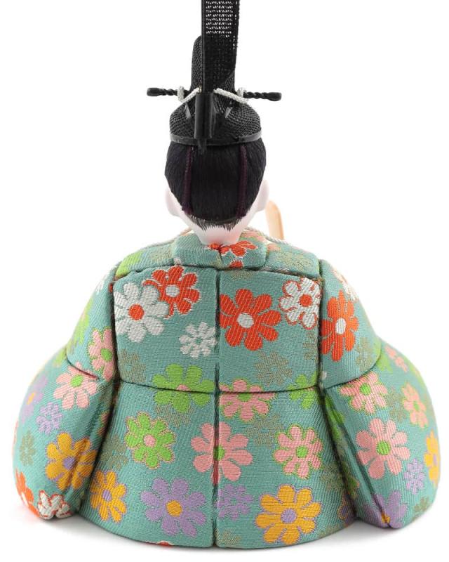 【未使用/超美品】木村一秀作　木目込み市松人形 未使用品 伝統工芸士 木村 一秀 人形 江戸木目込人形 市松 ケース