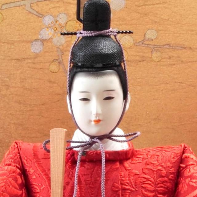 雛人形 久月 ひな人形 雛 平飾り 親王飾り 清水久遊作 正絹唐織