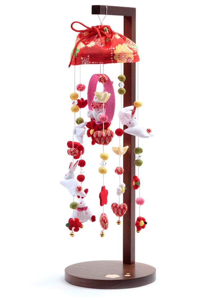 雛人形 久月 ひな人形 雛 つるし雛 つるし飾り さげもん 卓上型 春うらら ハート スタンド付 【2025年度新作】 h073-k-si03-6a D-131 41,800円