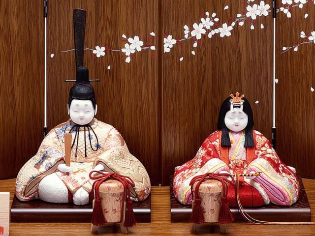 希少　真多呂作　雛人形　非売品　コンパクト 楽天市場】雛人形 真多呂 コンパクト ひな人形 雛 木目込人形