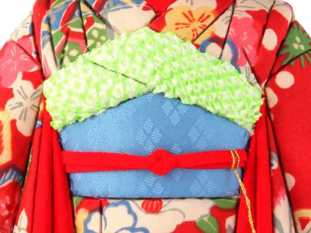 雛人形 ひな人形 雛 木目込人形飾り 市松人形 童人形 人形単品 頭原作 熊倉聖祥 衣裳着付 公司 正絹 【2025年度新作】 mi-kj-820121