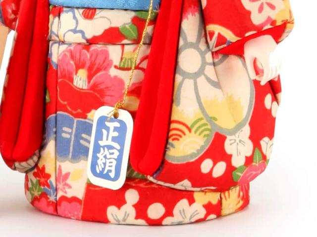 雛人形 ひな人形 雛 木目込人形飾り 市松人形 童人形 人形単品 頭原作 熊倉聖祥 衣裳着付 公司 正絹 【2025年度新作】 mi-kj-820121