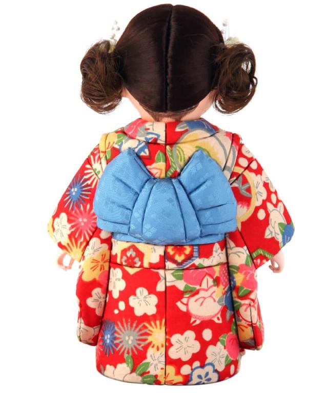 雛人形 ひな人形 雛 木目込人形飾り 市松人形 童人形 人形単品 頭原作 熊倉聖祥 衣裳着付 公司 正絹 【2025年度新作】 mi-kj-820121