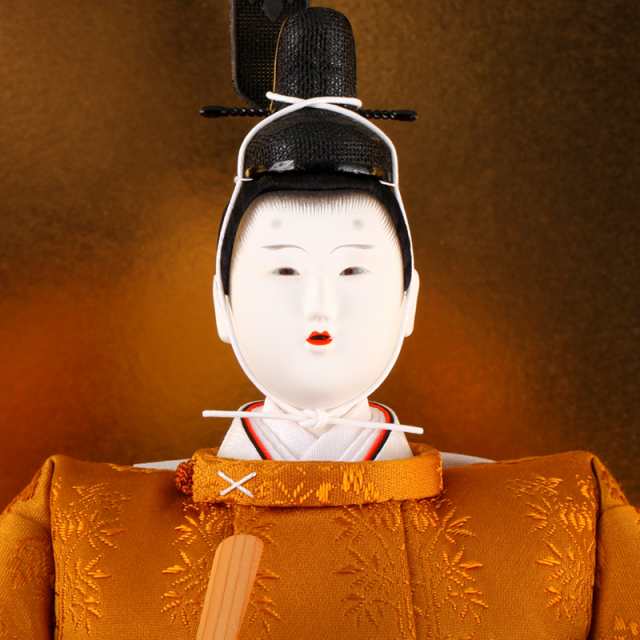雛人形 京九番 親王飾り 黄櫨染 望月麗光