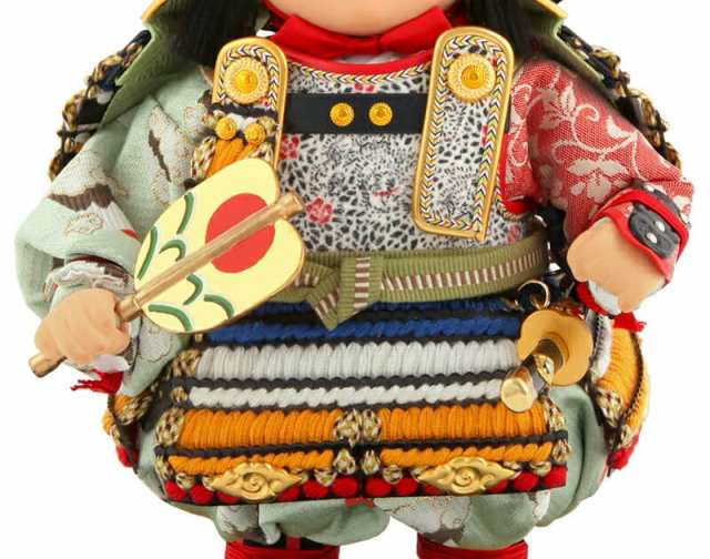 五月人形 幸一光 松崎人形 子供大将飾り 収納飾り 尚 なお 黒小札 青段威 朱消し飾り台A 創作和紙屏風 【2023年度新作】  h055-koi-5210a