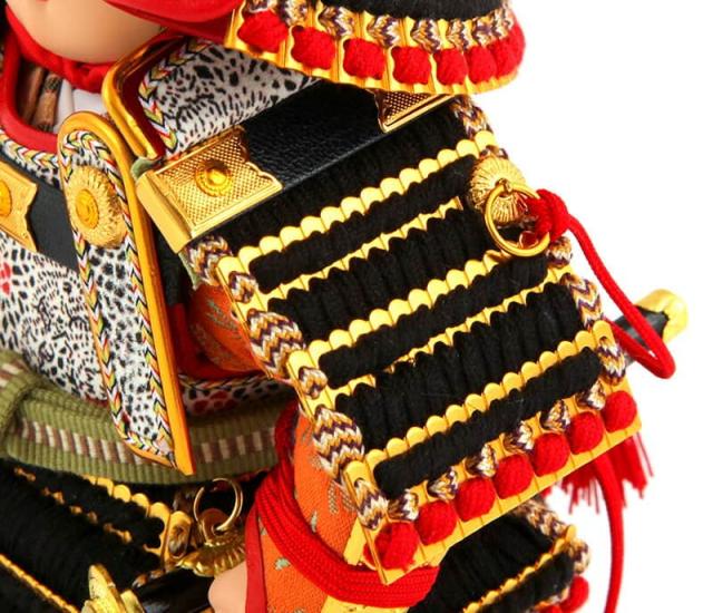 五月人形 幸一光 コンパクト 松崎人形 子供大将飾り 人形単品 玄 げん 金小札 黒糸威 YaekoProject 【2025年度新作】 h075-koi-5814の通販は