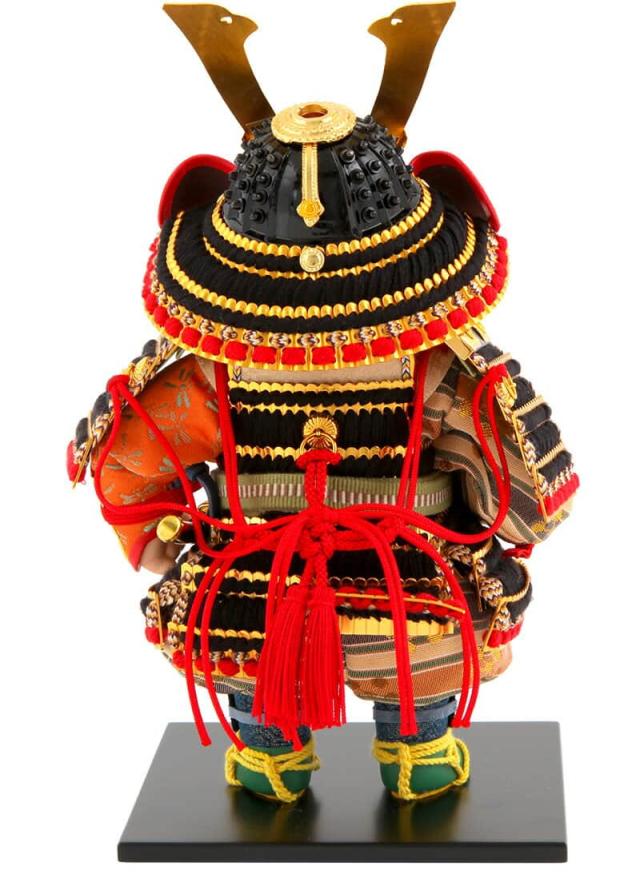 五月人形 幸一光 コンパクト 松崎人形 子供大将飾り 人形単品 玄 げん 金小札 黒糸威 YaekoProject 【2025年度新作】 h075-koi-5814の通販は