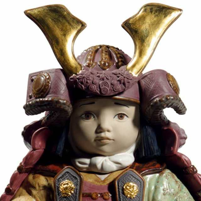 リヤドロ 五月人形 Lladro 子供大将飾り 武者人形 若武者60周年記念