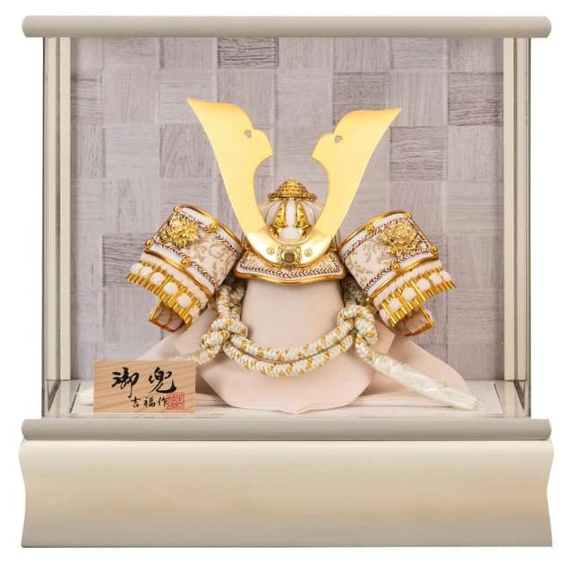 五月人形 ケース入り 兜飾り 六角大輝 伊達政宗の兜 アクリル