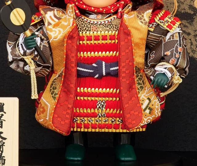 五月人形 コンパクト 吉徳 子供大将飾り 武者人形 平飾り 清村好英作 頭原型 杉田明十志 鎧着大将 飛龍 【2025年度新作】 h075-ys-507134の通販は