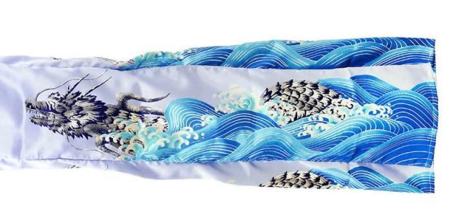 こいのぼり 旭天竜 鯉のぼり 庭園用 2m ガーデンセット 健翔はやぶさ 撥水加工 家紋・名前入れ可能 【2024年度新作】 m-hybs-gd-2mの通販は