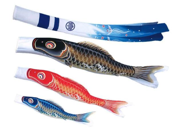 鯉のぼり こいのぼり 翔勇鯉ガーデンセット 3m 7点 ポール6m 杭打込みタイプ 撥水加工 鯉のぼり 庭用 タフタ金太郎鯉 3m 7点 庭園用 大型セット