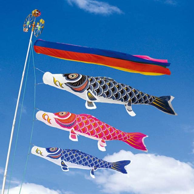 鯉のぼりナイロン 6セット